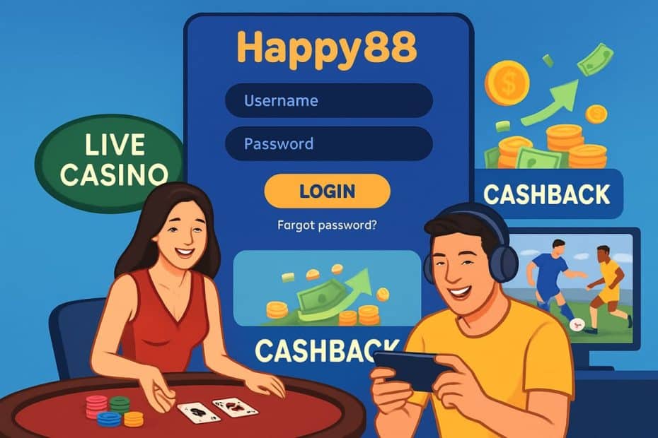 Happy88 Live.com Login: Cashback Mechanics and Platform Review for 2026